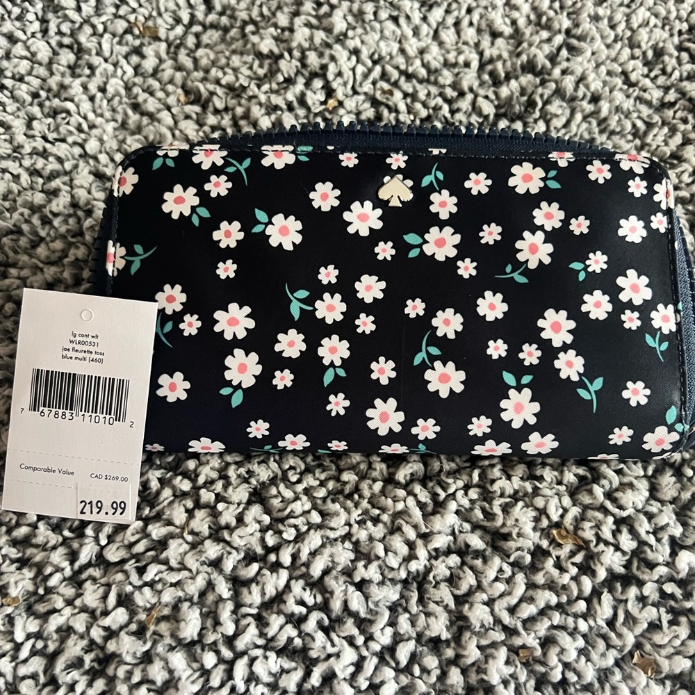Kate Spade Jae Fleurette Large Continental Wallet